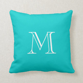 Coussin fait sur commande de turquoise de