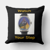 Coussin Faites attention à votre plaisir (Recto)