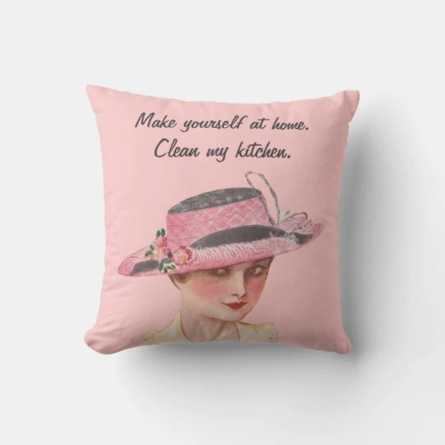 Coussin Faites-vous à la maison… (Recto)