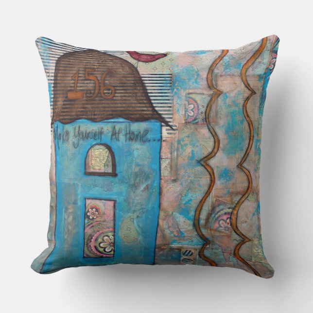 Coussin Faites-vous à la maison (Recto)