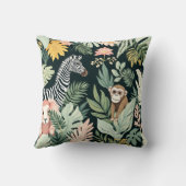 Coussin Faites-vous plaisir avec une aventure sauvage ! 🦓 (Verso)