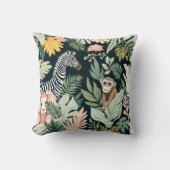 Coussin Faites-vous plaisir avec une aventure sauvage ! 🦓 (Recto)
