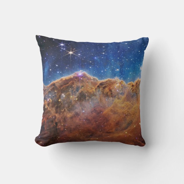 Coussin Falaises cosmiques dans la Nebula de la Carina (Recto)