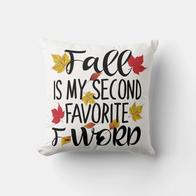 Coussin Fall est My Second Favorite F-Word (Recto)