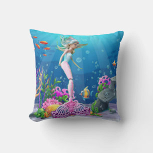 Coussin Fameuse sirène