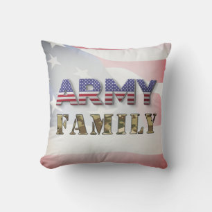 Coussin Famille de l'armée