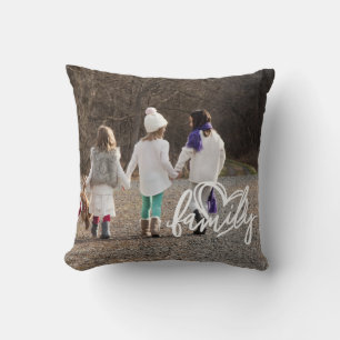 Coussin Famille de photos personnalisée