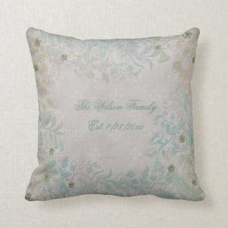 Coussin Famille florale de sembler antique