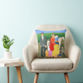 Coussin Famille gitane 1986 (Chaise)