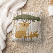 Coussin Famille Lion Safari (Couverture)
