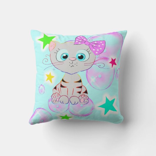Coussin Fan Kitten (Verso)