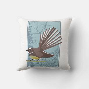 Coussin Fantail Piwakwaka