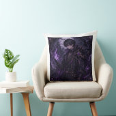 Coussin Fantaisie sombre Pixel Sorcier Garçon (Chaise)