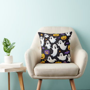 COUSSIN FANTASTIQUE ET CITROUILLE