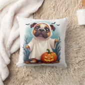 Coussin Fantôme Bulldog Boo (Couverture)