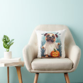 Coussin Fantôme Bulldog Boo (Chaise)