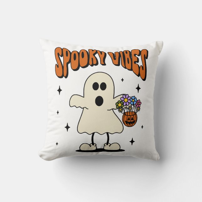 Coussin fantôme d'ambiance effrayante (Recto)