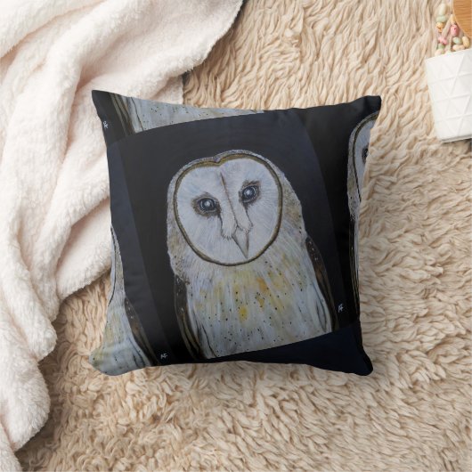 Coussin Fantôme de la nuit Peinture d'Alfred Fox (Couverture)