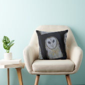 Coussin Fantôme de la nuit Peinture d'Alfred Fox (Chaise)
