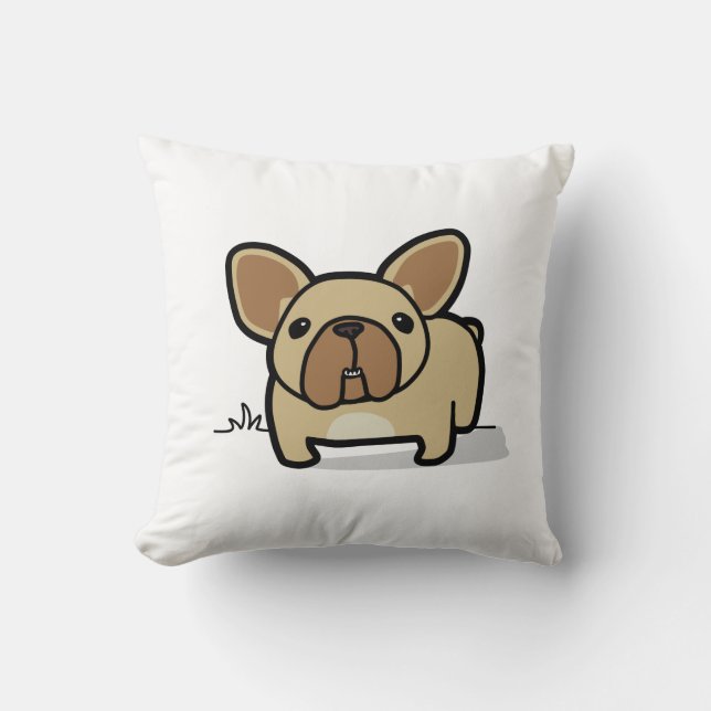 Coussin Faon Frenchie (Recto)
