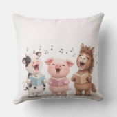 Coussin Farm Animals Band Birthday (Verso)