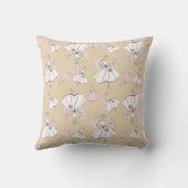 Coussin Fashion Bride Neutral Bride Date Nom multi-back (Verso)