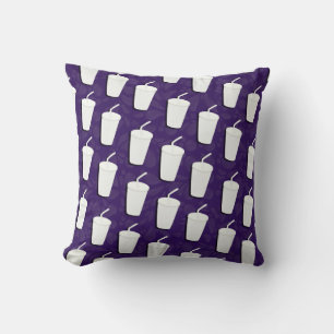 Coussin Fast Food Fun Novelty Shakes Design Art