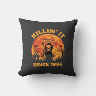 Coussin Faucheur d'Halloween depuis 1996 Conception d'anni