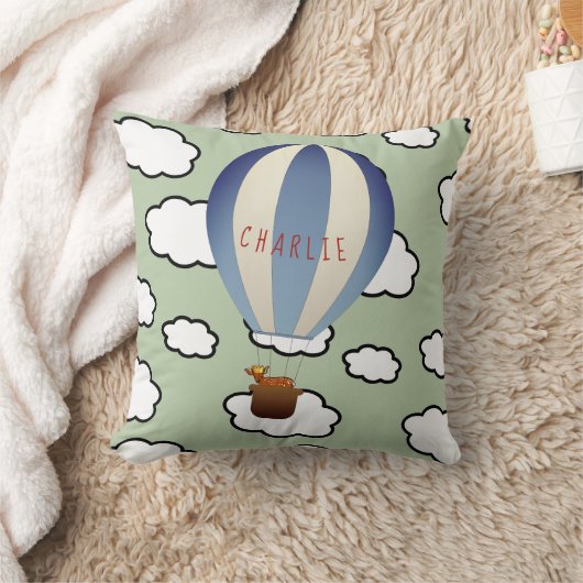 Coussin Faune personnalisée dans l'oreiller à lancer de ba (Couverture)