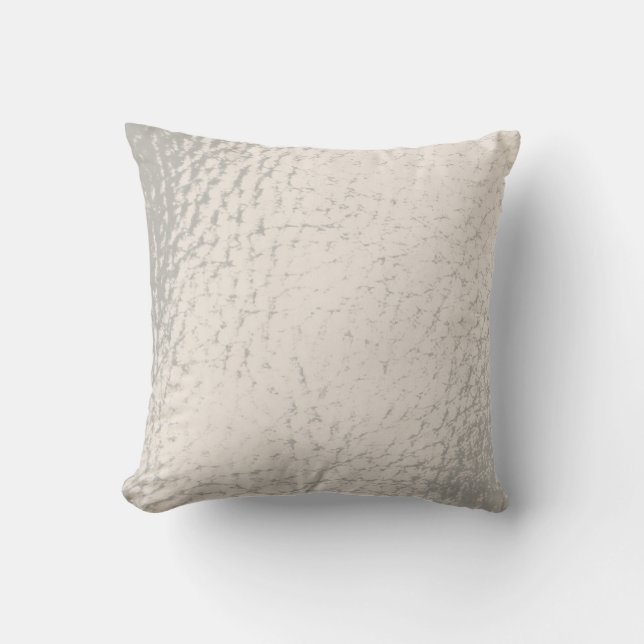 Coussin Faux Leather Pearl Design (Recto)