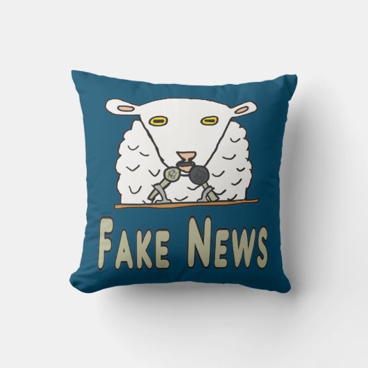 Coussin Faux News (Recto)