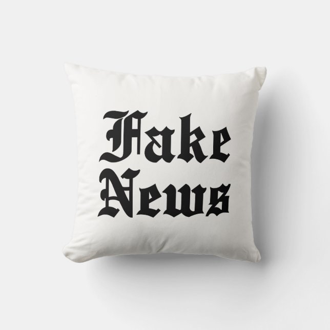 Coussin Faux News (Recto)