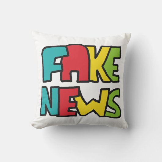 Coussin Faux News (Recto)