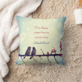 Coussin Faveur l'épousant de l'histoire 2 d'inséparables (Couverture)