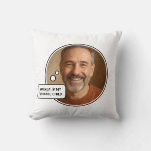 Coussin Favori Enfant Funny Papa Fête des pères