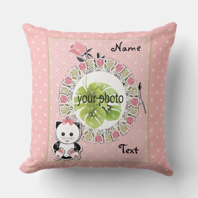 Coussin favori, personnalisation, album (Recto)