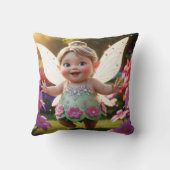 Coussin Fée aux éclats de rire bébé (Verso)