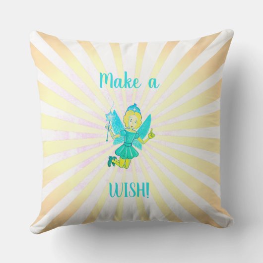 Coussin Fée de marionnettes (Verso)