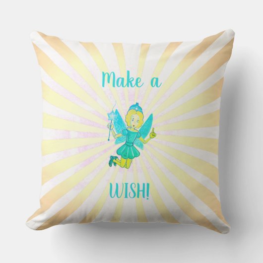 Coussin Fée de marionnettes (Recto)