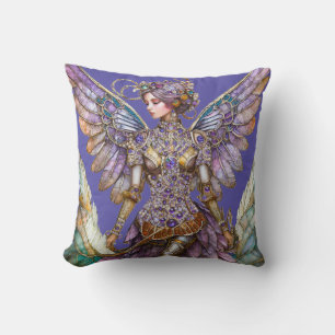 Coussin Fée en sucre précieuse parée de joyaux