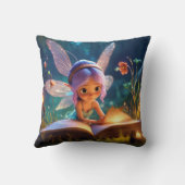 Coussin Fée Enchantée Étudiant des Sortilèges Décoratifs (Verso)