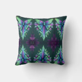 Coussin Fée mystique au clair de lune dans un jardin encha (Verso)