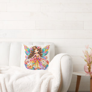 Coussin Fée Numérique Magique et Colorée - Fantastique Mig