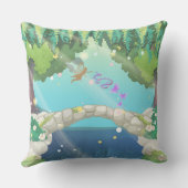 Coussin Fée papillon (Verso)