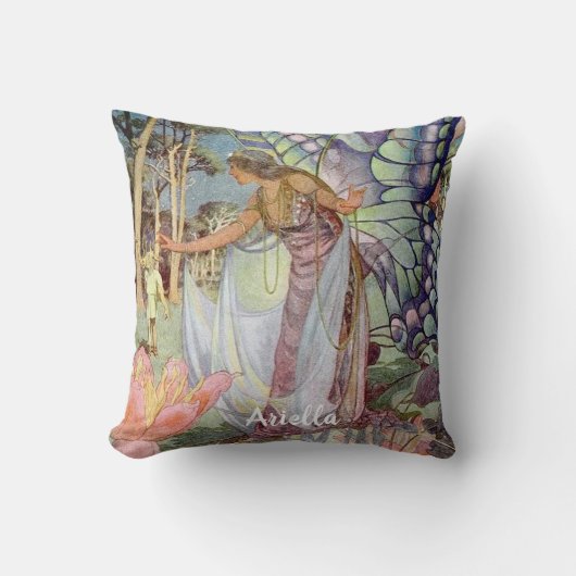 Coussin Fée Vintage  (Recto)