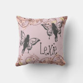 Coussin Fées d'Imaginaire Floral Personnalisées (Verso)