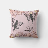 Coussin Fées d'Imaginaire Floral Personnalisées (Recto)