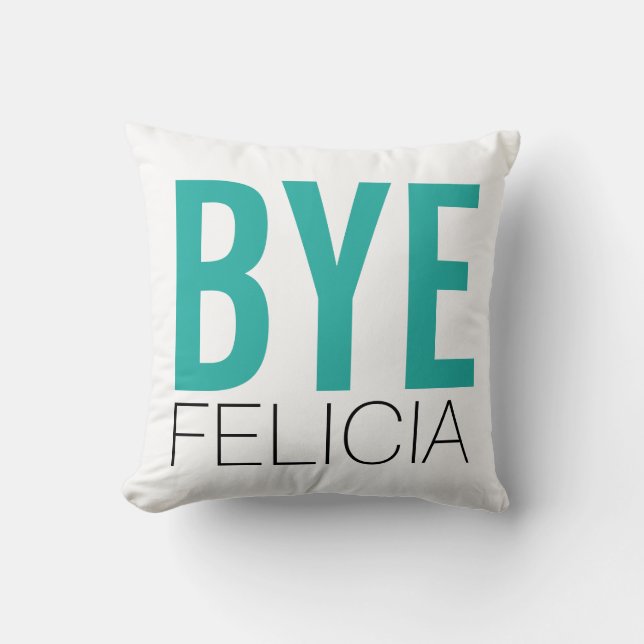 Coussin Felicia secondaire Teal (Recto)