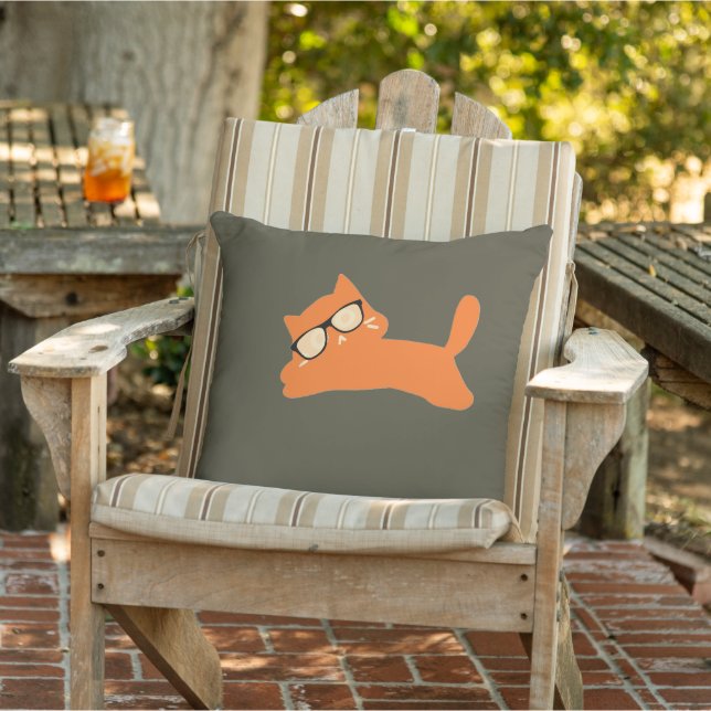 Coussin Feline art (Chaise)