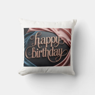 Coussin Feminine anniversaire luxueux élégant extravagant